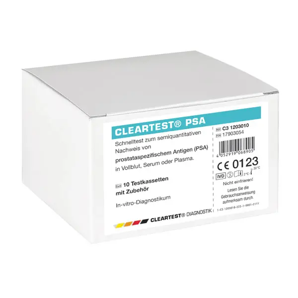 Cleartest PSA Test (Pack of 25)